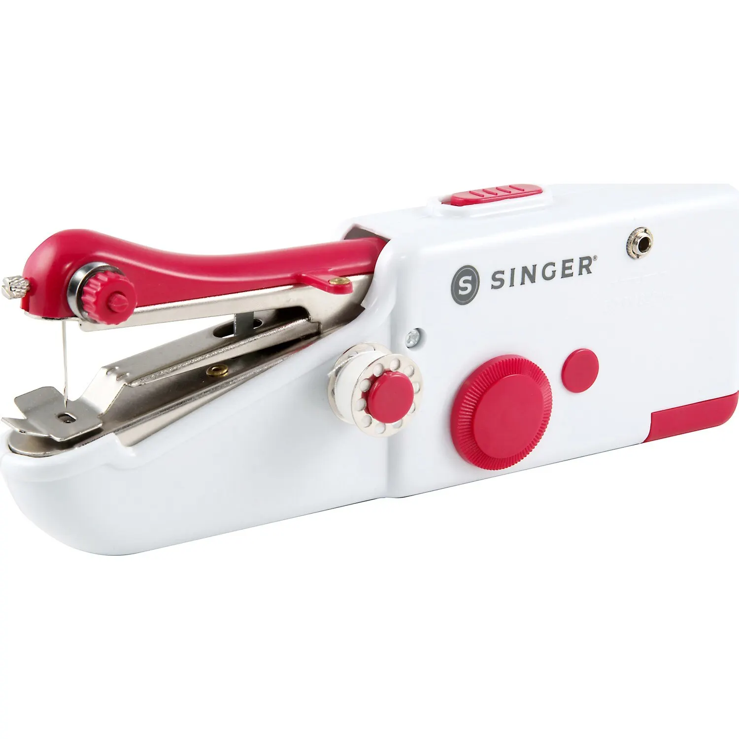 SINGER Hand Sewing Machine Mini Portable fabric knitting Stitch Cordless Needlework Set Repairs overlock embroidery accessories