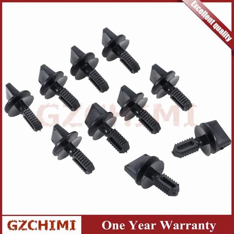 10Pcs Plastic Dash Cover Boot Lining Trim Clips For BMW 3-Series E30 E46 E60  E36 483554  FCP-0281x00010 51471923983 51471945266