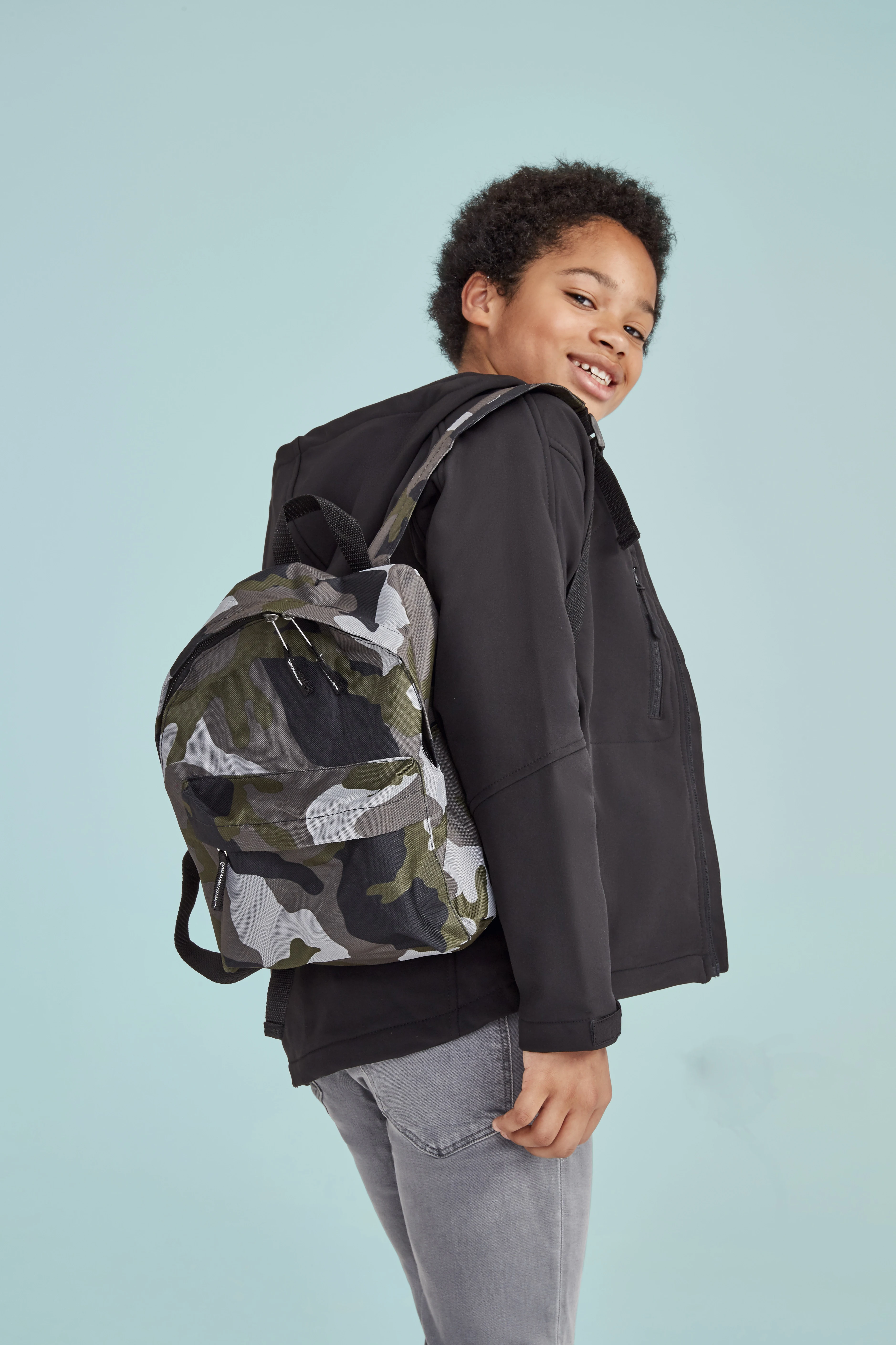 Mochila Modelo Rider Kids Color CAMUFLAJE