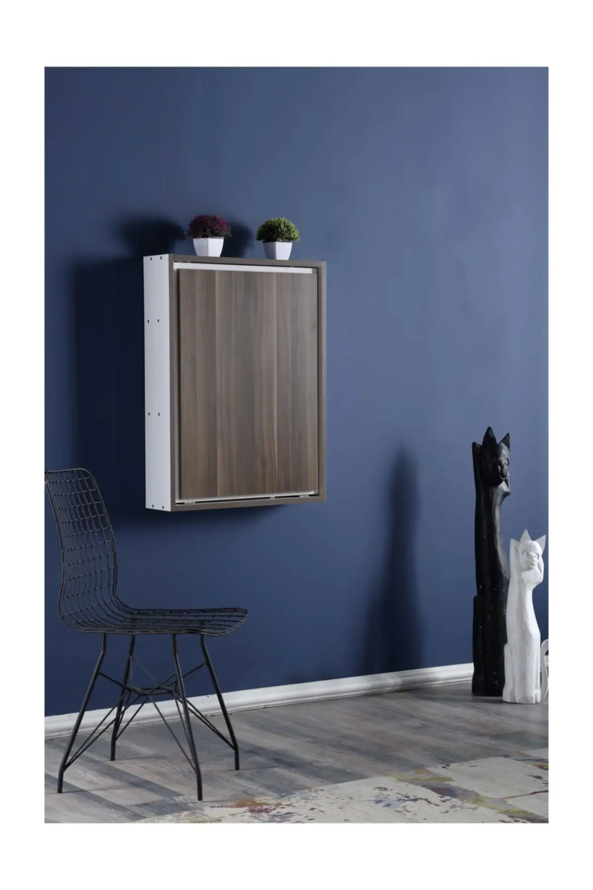 Magicbox – bureau mural blanc