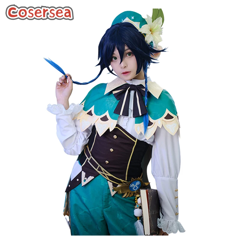 

Cosersea Venti Cosplay Costume Genshin Impact Cosplay Game Outfits Halloween Uniforms