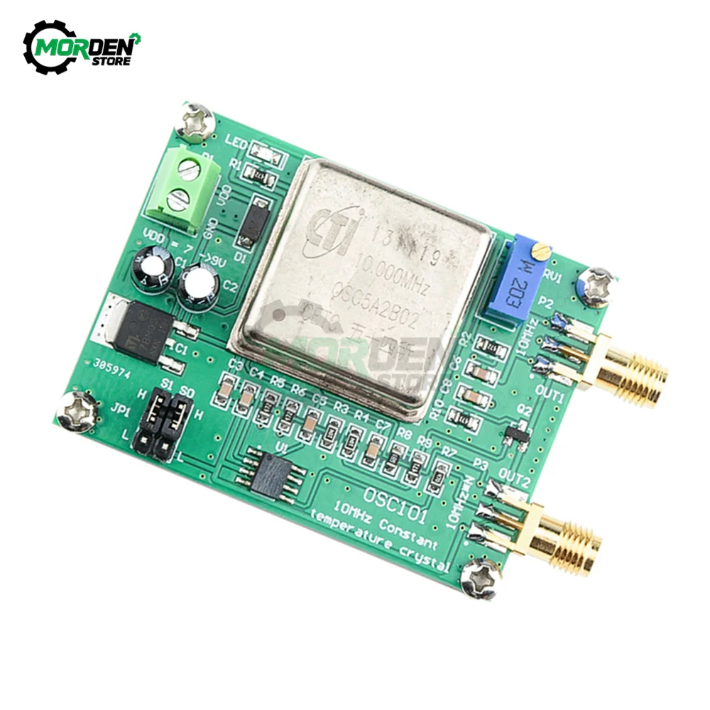 OCXO 10MHz 20M 30M 80M Frequency Reference Oscillator Clock Calibrator Multiplication Temperature Signal Module Electronic Tool