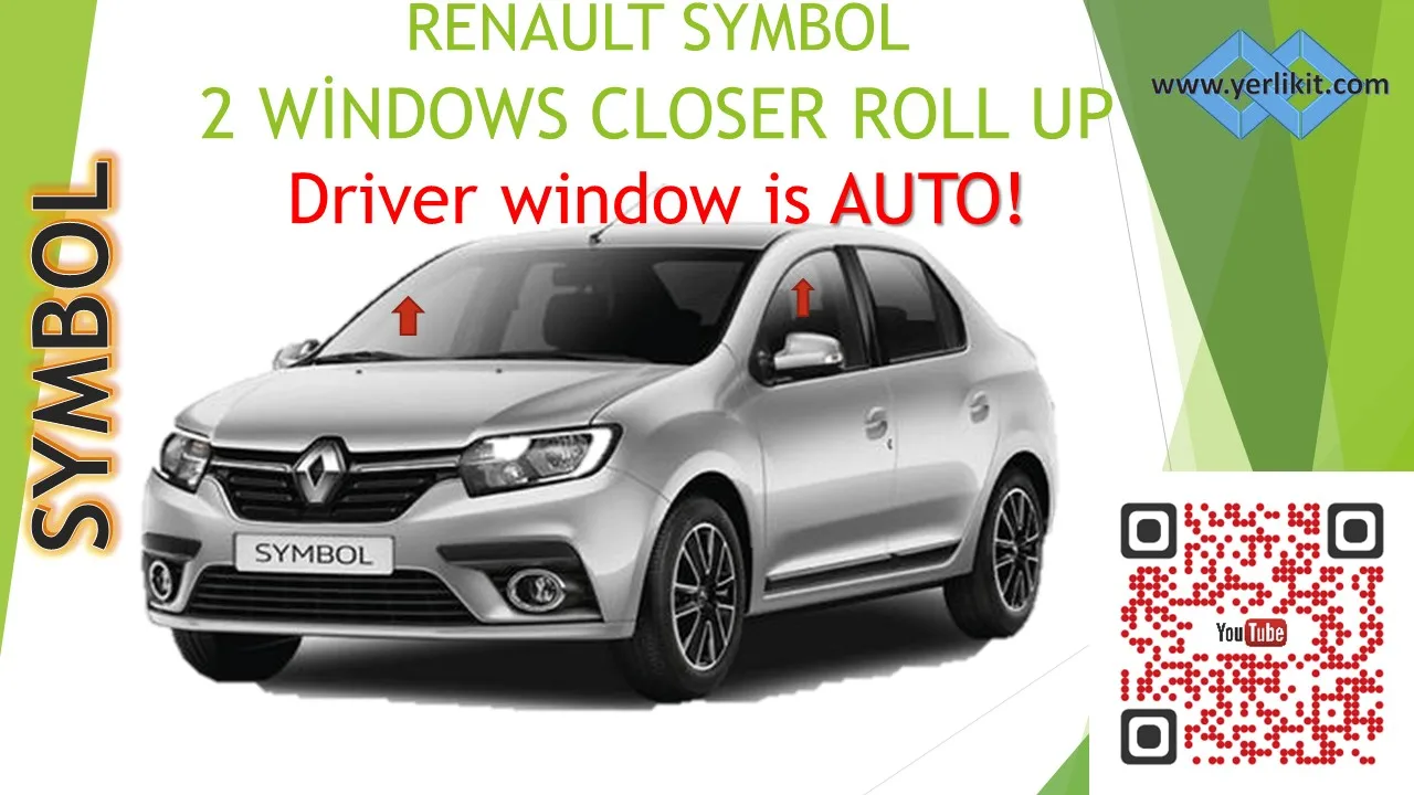 RENAULT Dacia SYMBOL 2 WİNDOW CLOSER roll up