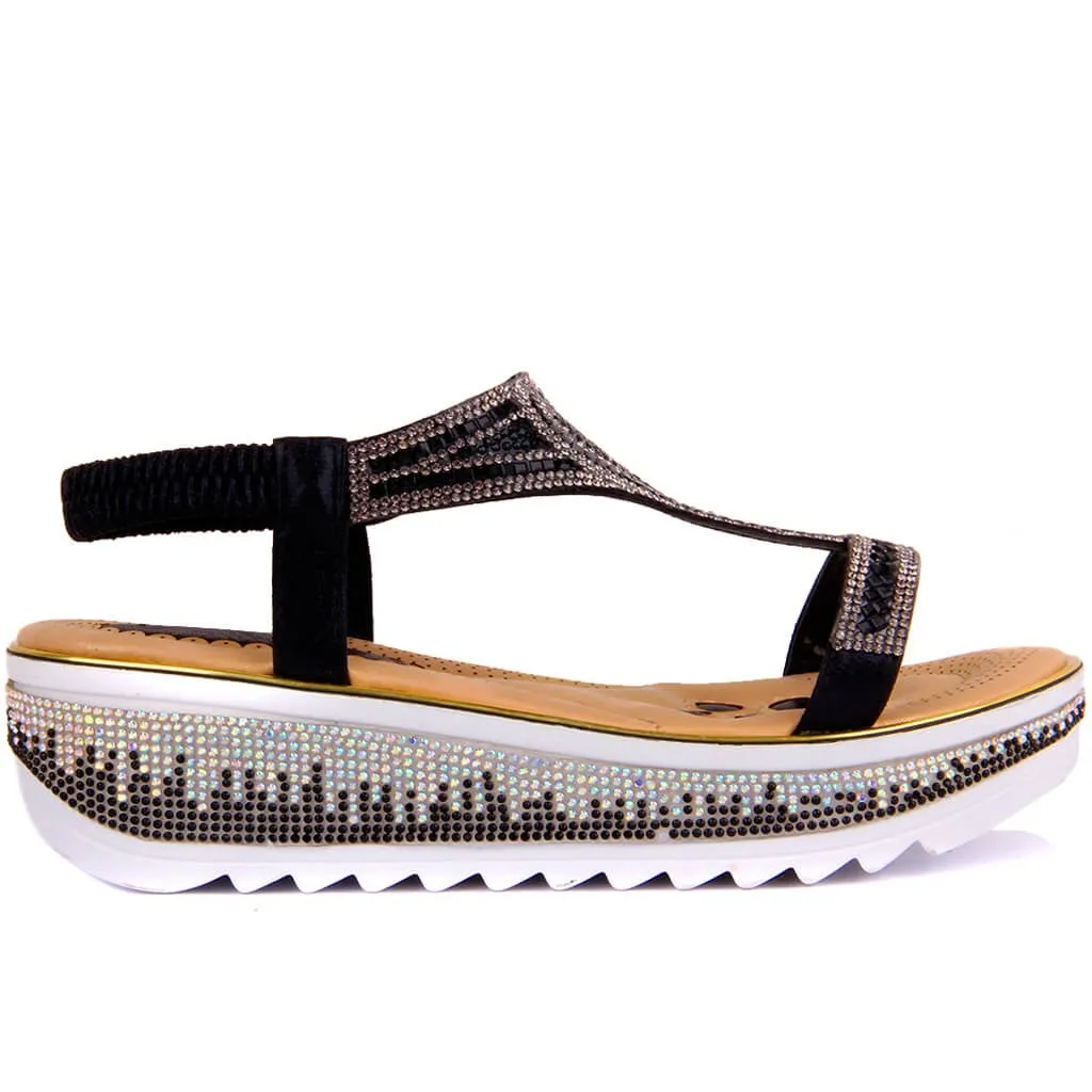 Guja-sandali donna neri