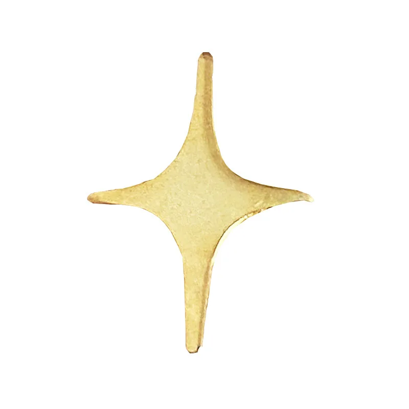 Producer Lovely Cartoon Gold Star Lapel Pin Beautiful Mini Gold Shining Stars Gold Metal Soft Enamel Zinc Alloy Badge For Gift