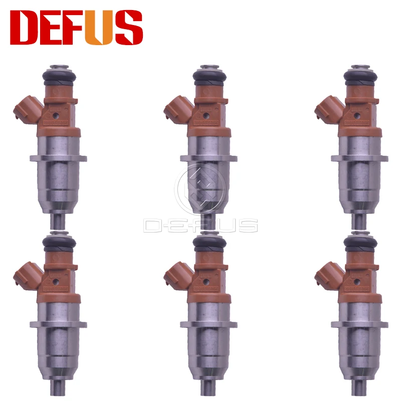 6x E7T05072 Fuel Injector For Mitsubishi Pajero IO H67W H77W 4G93 4G94 DIM11006 Flow Matched High Performance Nozzle