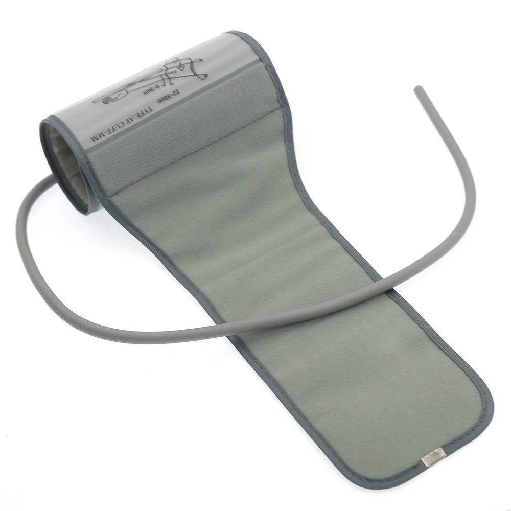 Home Sphygmomanometer cuff NIBP Cuff Reusable Blood Pressure Cuff Upper Arm Tonometer Single Tube 22-32CM
