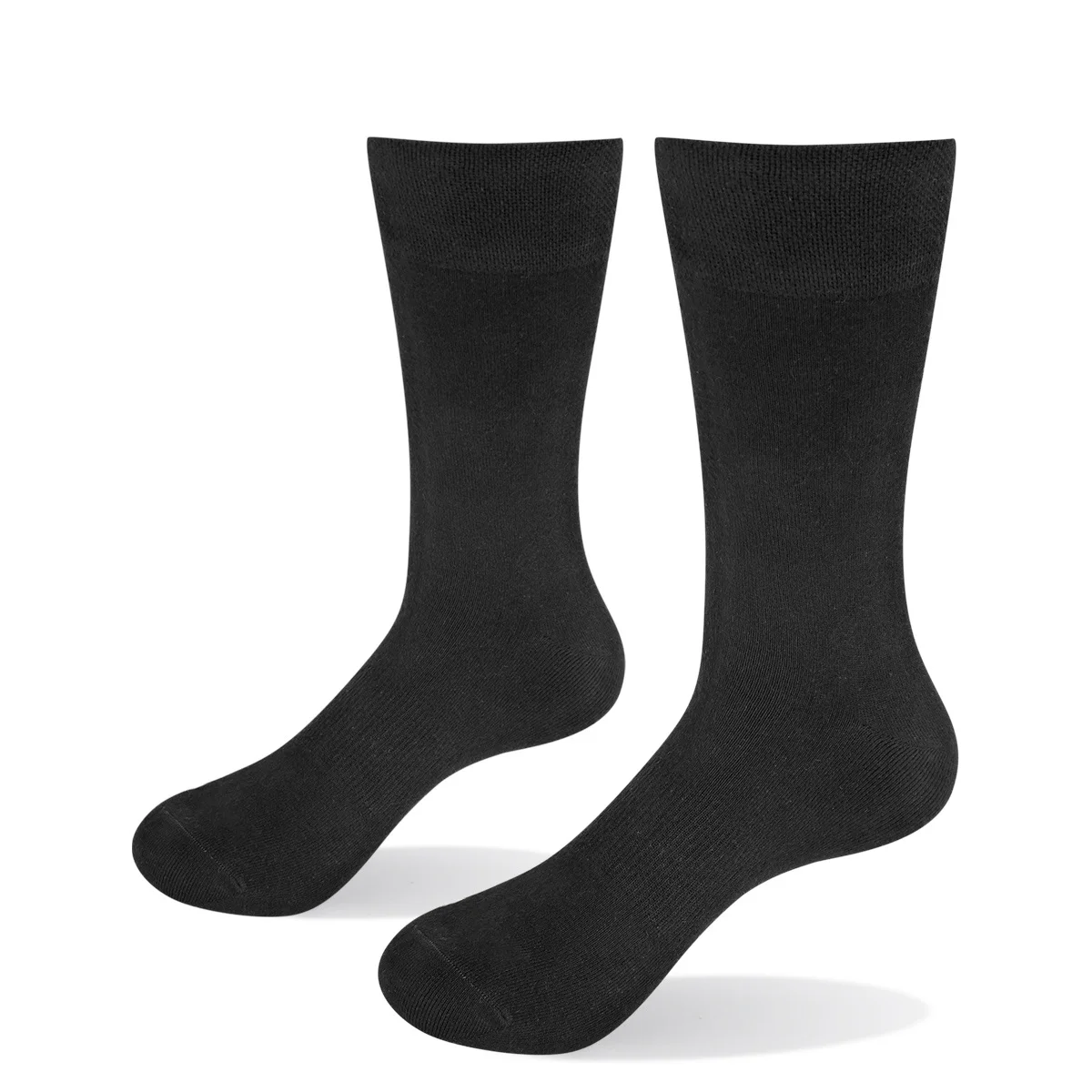 YUEDGE Men High Quality Thin Crew Summer Breathable Bamboo Fiber Casual Business Dress Socks Golf Socks Plus Size 37-46 EU