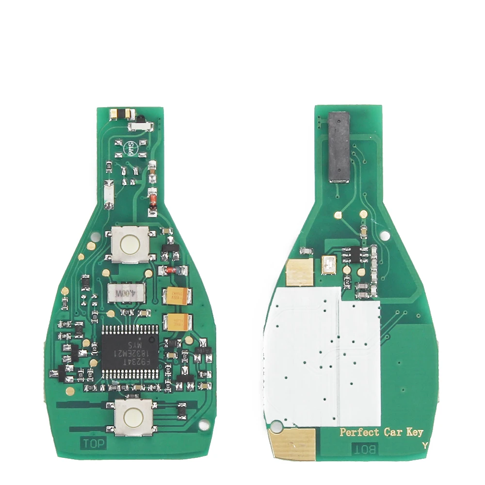 Kluczyk samochodowy z pilotem do Mercedes Benz A C E S klasa BGA NEC 315 /433 Mhz Auto inteligentne sterowanie wymiana samochodu klucz pusty