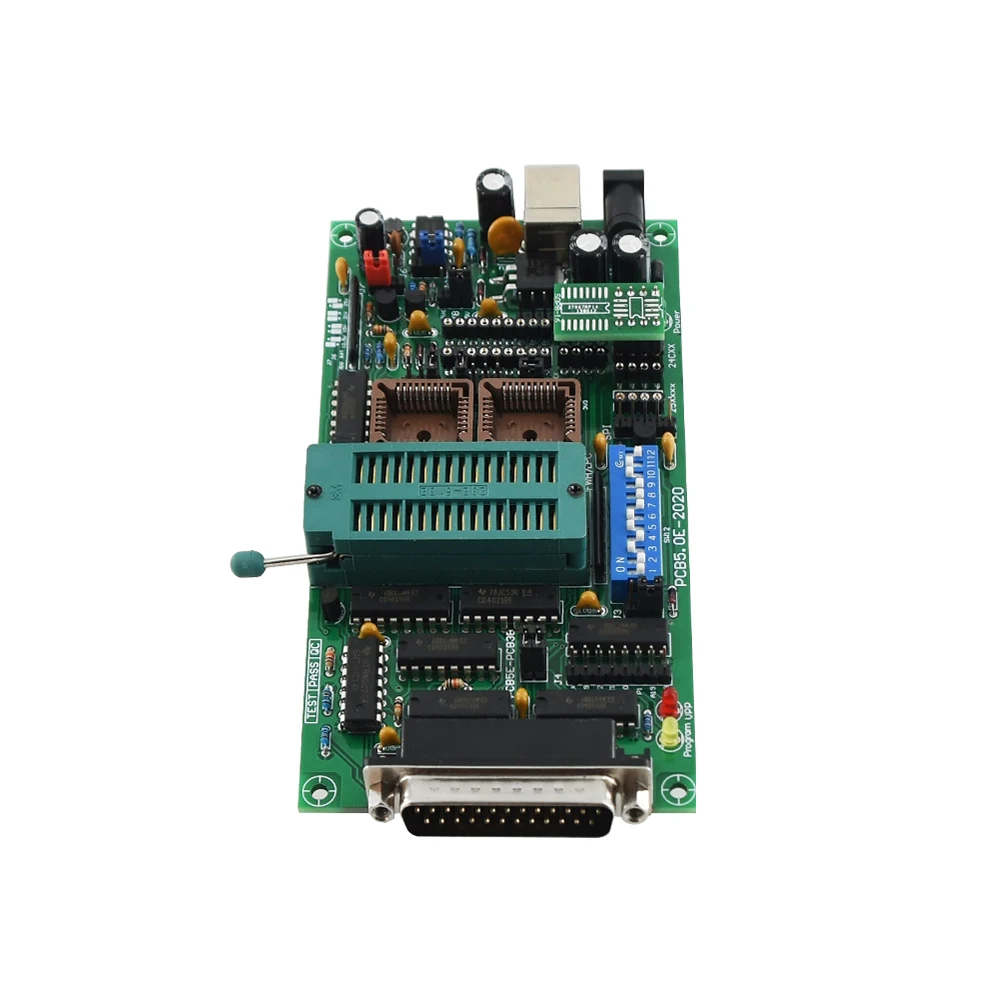 SPI 25xx PCB5.0T-2013 Willem EPROM programmer, BIOS009 PIC,support 0.98d12,promotion clip PLCC32+SOIC 8 pin adapter