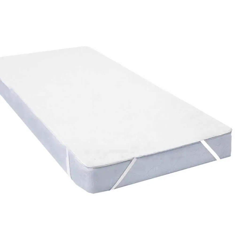 Waterproof Mattress Protector Fitted Solid Cover for Mattress Thick Soft Pad Bed Polyester Quilted Embossed Mattress Protector