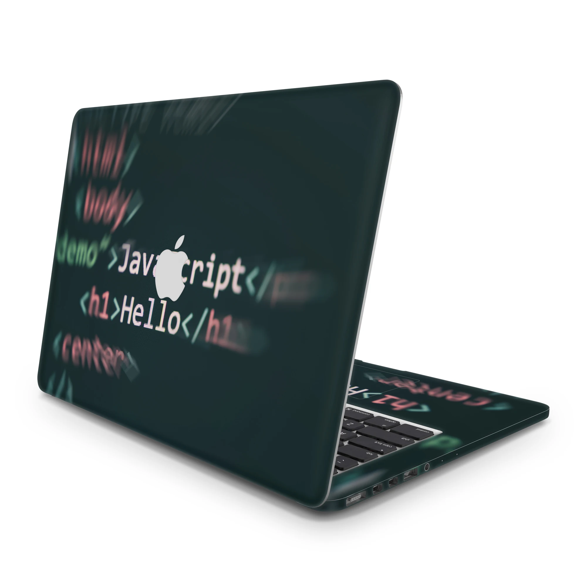 Sticker Master Javascript Code Programming Simple Elegance Minimal  Macbook Pro 16 Case 2019 Macbook Air 13 Inch Case Macbook Pro 13 Inch Case 2019 Bright Macbook Pro Retina 15 Case Logo Cut Perfect Fit Full Skin