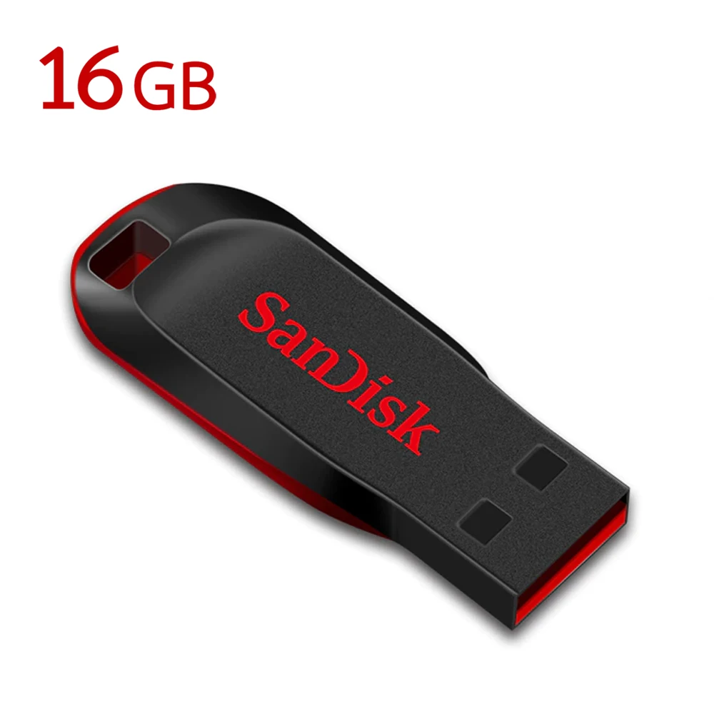 Original Sandisk Cross Blade Pendrive 16GB Memory Capacity USB Input Pen Drive SanDisk Memory Pen Drive Pen Drives