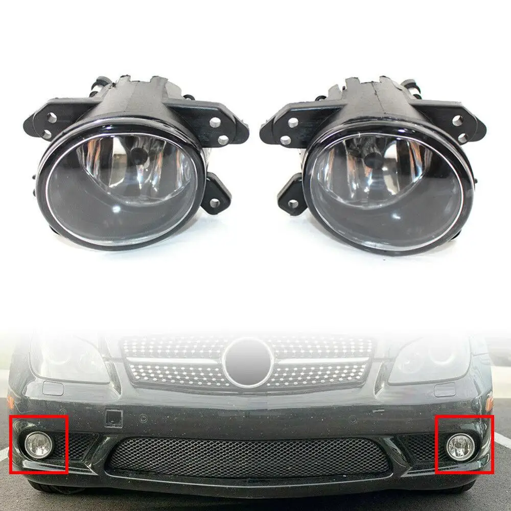 

JanDeNing 1 Pair Replacement Front Bumper Lower Fog Light Lamp Foglight For Mercedes Benz W219 W251 2007-2010