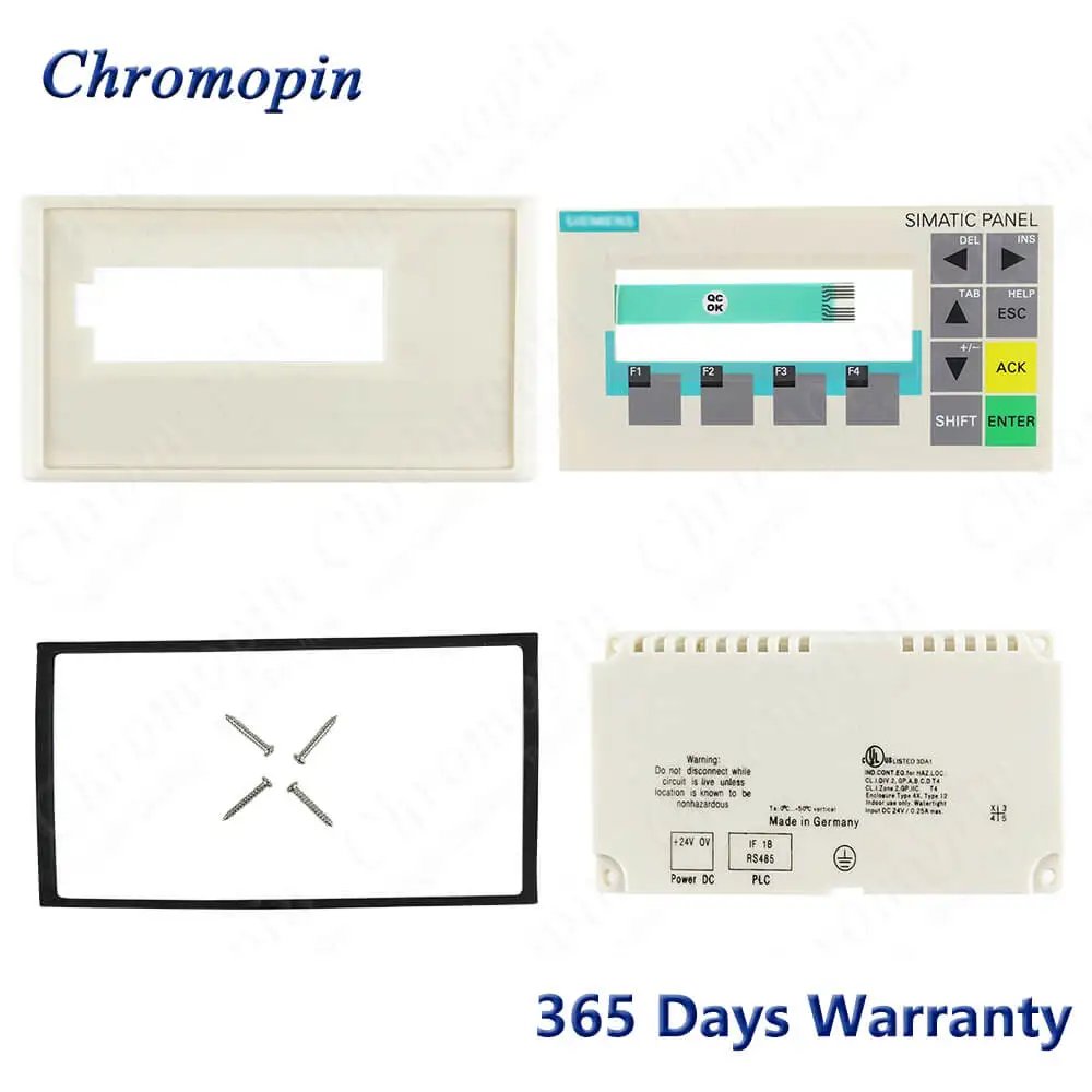 

Front and Back Case Cover Housing Shell for 6AV6640-0BA11-0AX0 6AV6 640-0BA11-0AX0 OP73 micro + Membrane Keypad Keyboard Switch