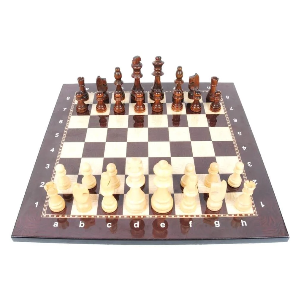 Luxury Chess Set Wooden Figure Wooden Chess Set Free Shipping