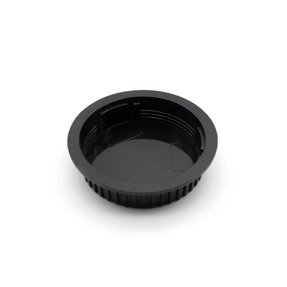 Tapa de lente trasera para Canon EOS EF, montaje de lente con/sin logotipo de Canon, repuesto de plástico negro, nueva