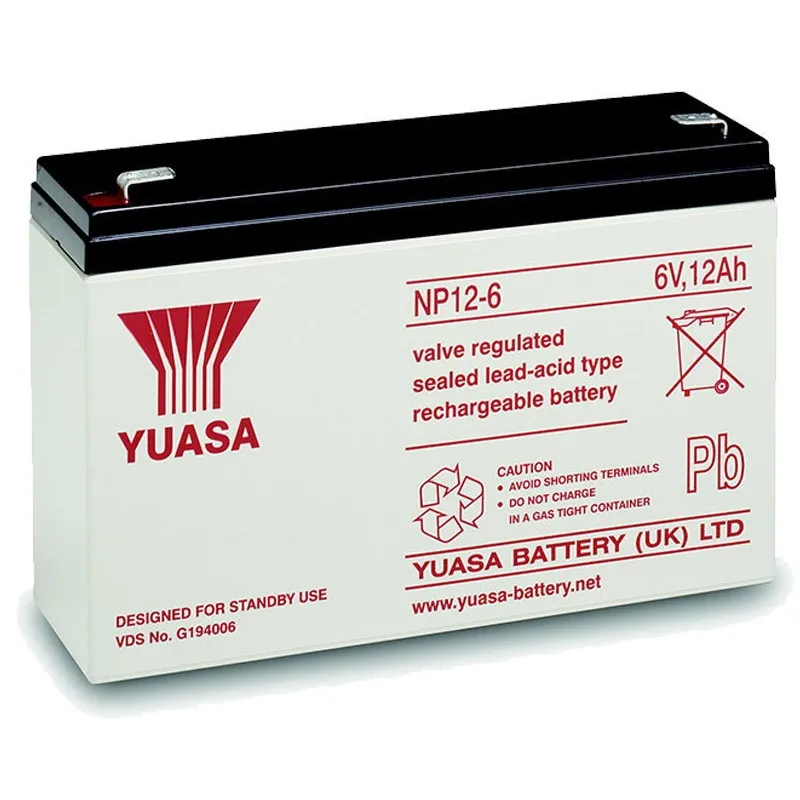 مدى موثوقية بطارية Yuasa NP12-6 6V 12Ah AGM في الأنظمة الحرجة: تقييم عملي من مستخدم حقيقي