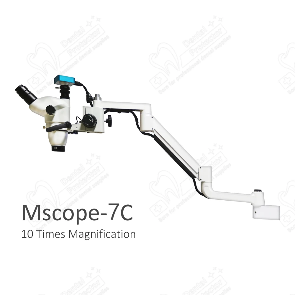 

1080P Dental Operating Microscope Portable Surgical 10X Microscope/endodontic Microscope With Camera Zoom Objective 16 mega