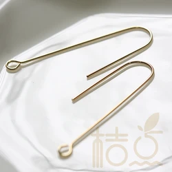 DIY Supply-Brass Base Earring Finding - Earring Hook - Earring Hoop - U Shape 37.1x10.9mm (4150C)