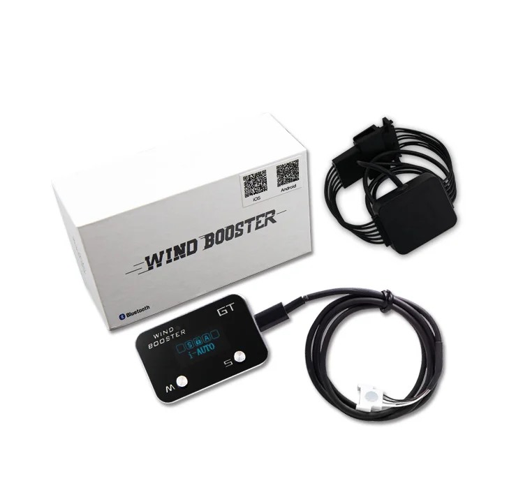 For MERCEDES BENZ HYUNDAI FIAT Electronic Throttle Accelerator Bluetooth App Chip Tuning Smartphone Control 10 Modes WindBooster