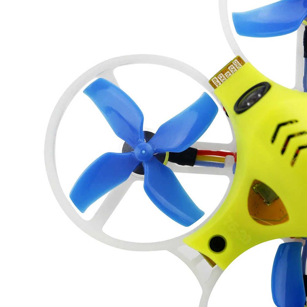 10Pairs LDARC 1545 40mm 4-klinge Propeller 1,0mm Hub RC Drone Inductrix Beta75X Tiny GT7 Mobula7 requisiten