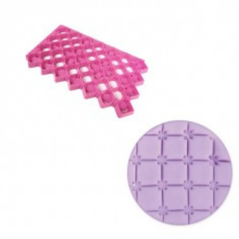 Patchwork pattern tool, plastic product, food contact product