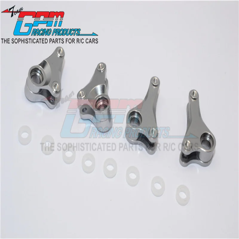 GPM ALLOY FRONT+REAR ROCKER ARM - 4PCS SET FOR TRAXXAS 1/16 MINI E-REVO/MINI SLASH/MINI RALLY UPGRADE