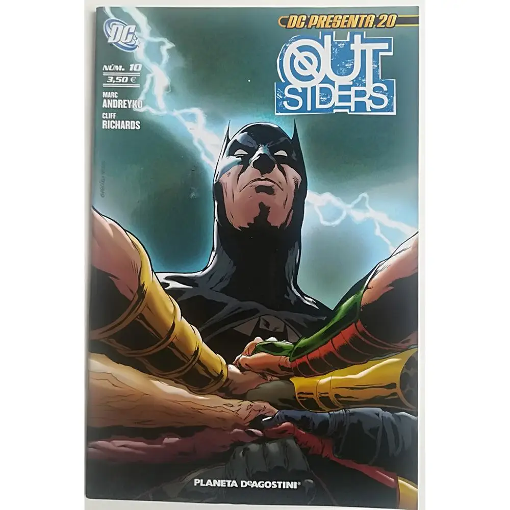 DC presents N ° 20, OUT SIDERS N ° 10, DC COMICS, ED. PLANETA - 2008, 1ª Spanish edition, COMIC BOOK, author CLIFF RICHARDS