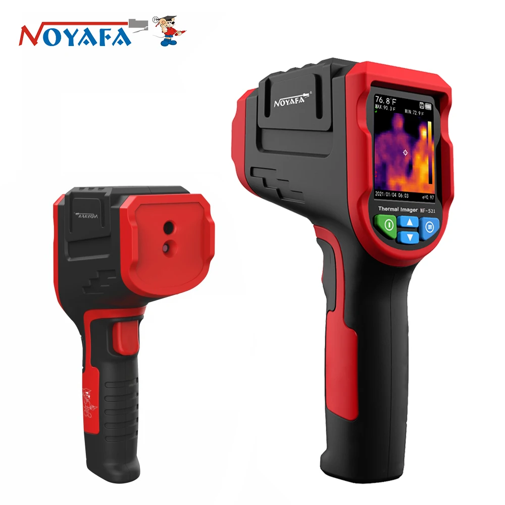 

NOYAFA NF-521 Infrared Thermal Imager Floor Heating Detector -20~400°C Temperature Thermal Camera 3.7V 2600Ah Lithium Battery