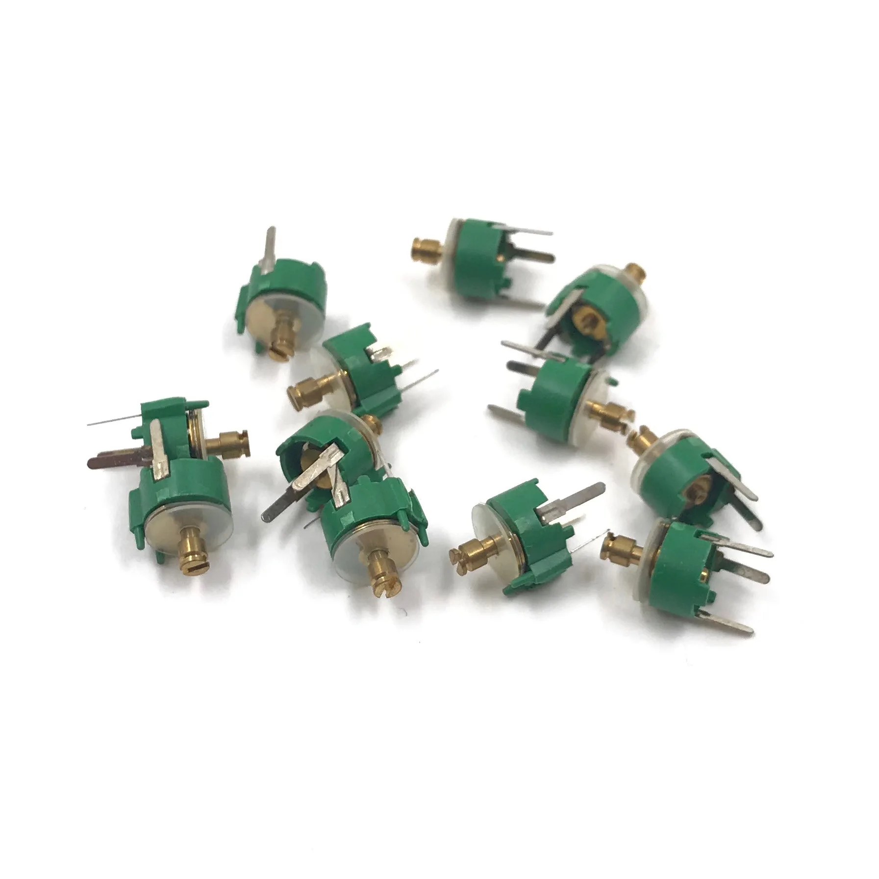 10pcs Trimmer Capacitor 60pF Adjustable Variable RF High Frequency Tuner Cap Electronic Component