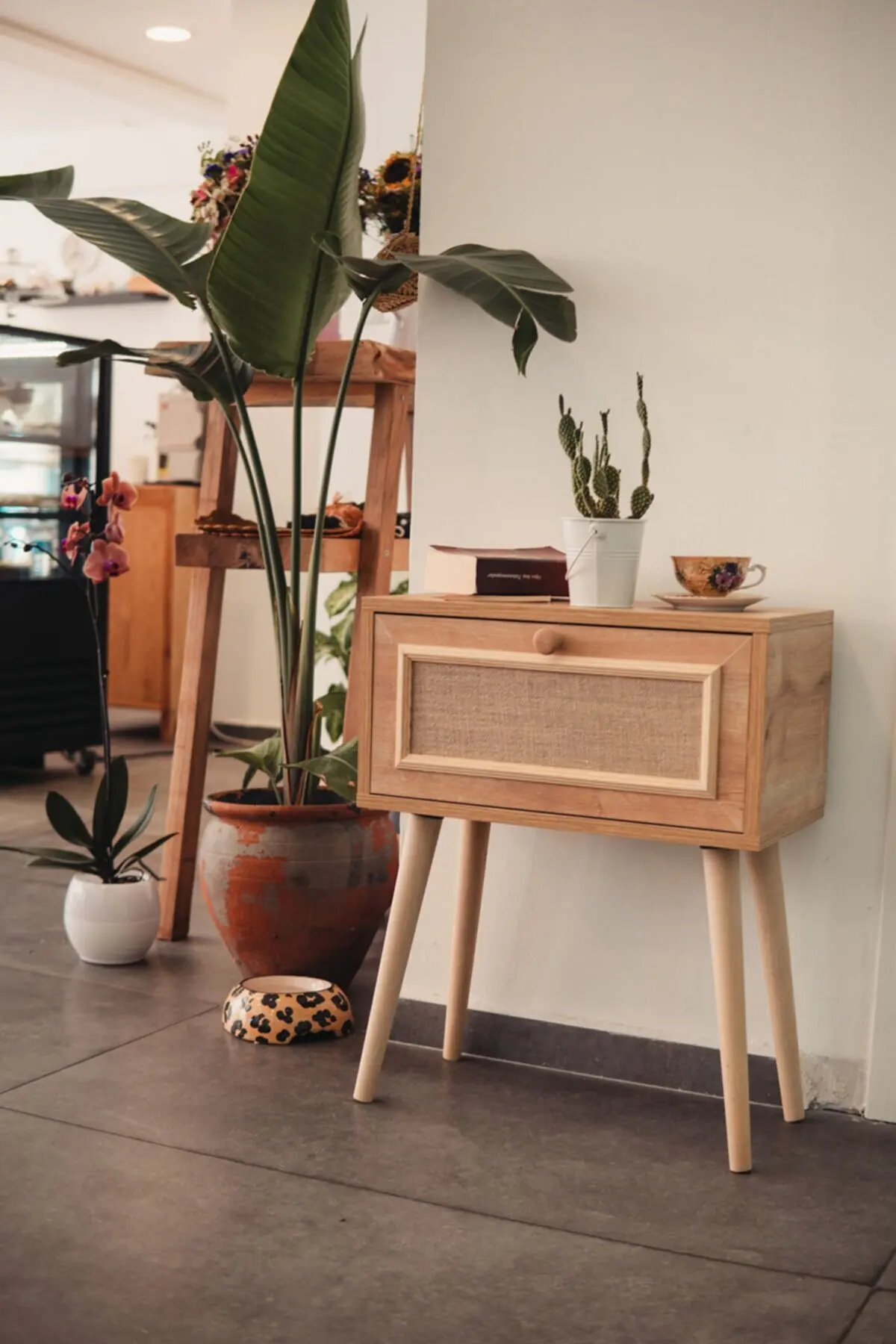 Commode Nội Thất Bằng Gỗ Đầu Giường Houseware Trang Trí Chất Lượng Tốt Và Tiện Lợi Di Động Chắc Chắn Phòng Ngủ Phòng Trẻ Em