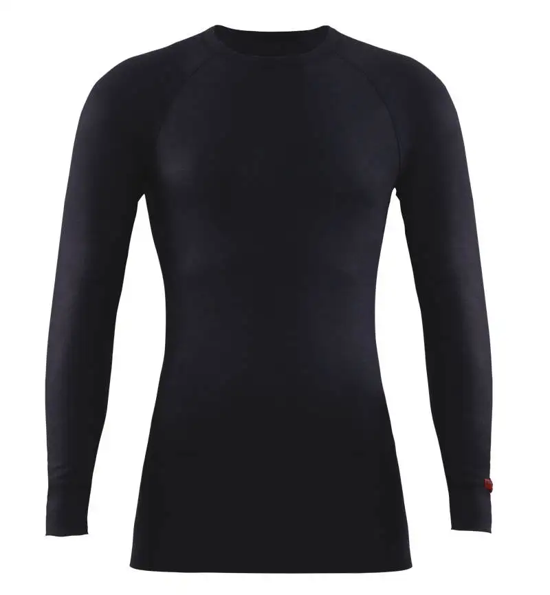 Men TShirt O-Neck Long Sleeve Thermal Undershirt Armor Male Full Round Neck Casual Thermo Shirt Hot Deportiva