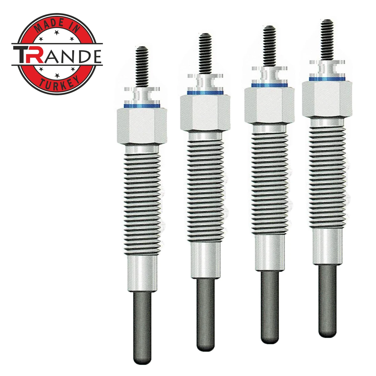 Trande Diesel Engine Heater Glow Plug 4 Pcs 11V For 0100226171 Made In Turkey Trande Store Guarantee