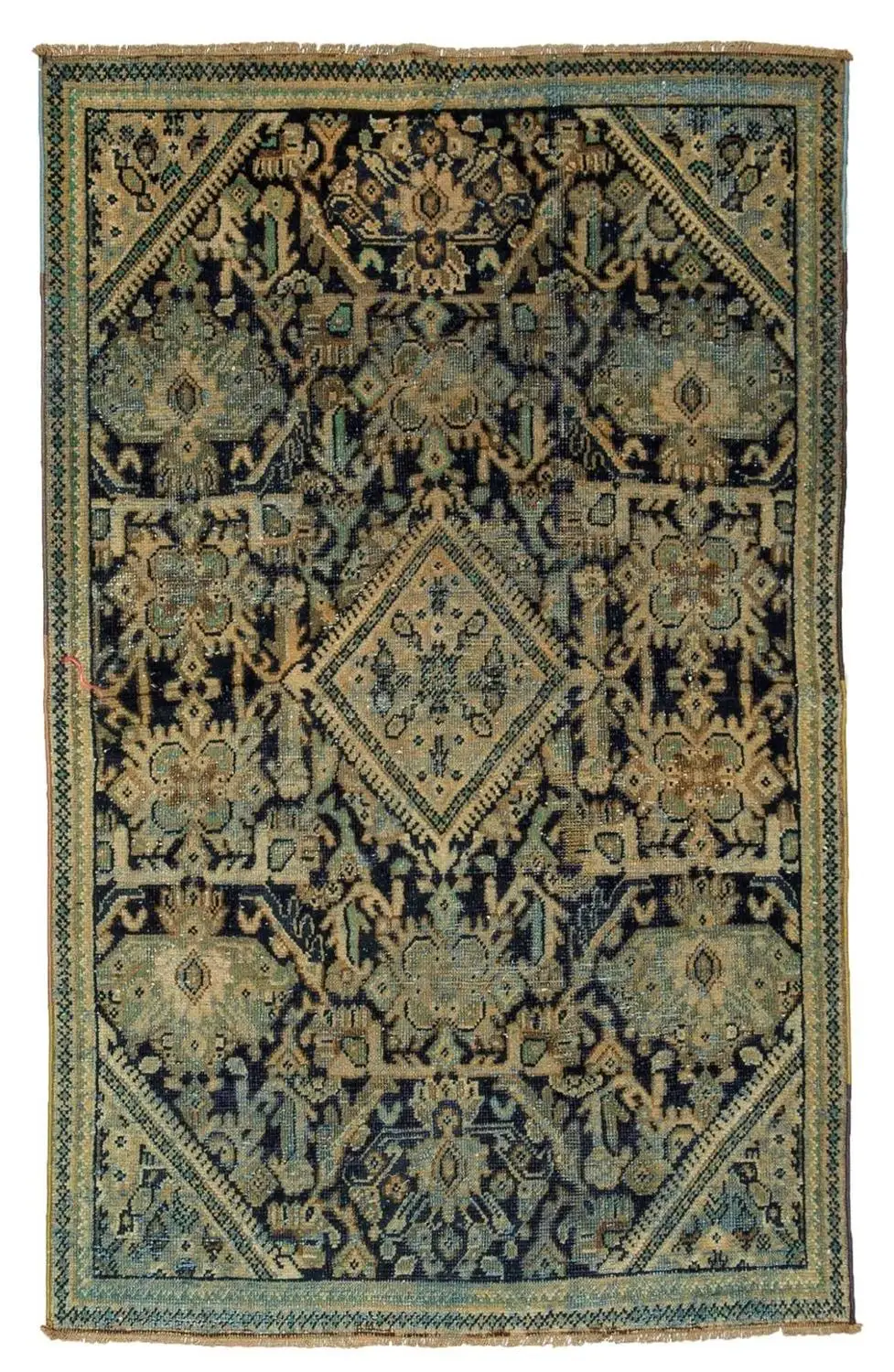 Handmade Vintage Area Rugs Hand Woven Turkish Turkey Anatolian Traditional Motifs Carpet Home Decorative Antique Wool on Cotton