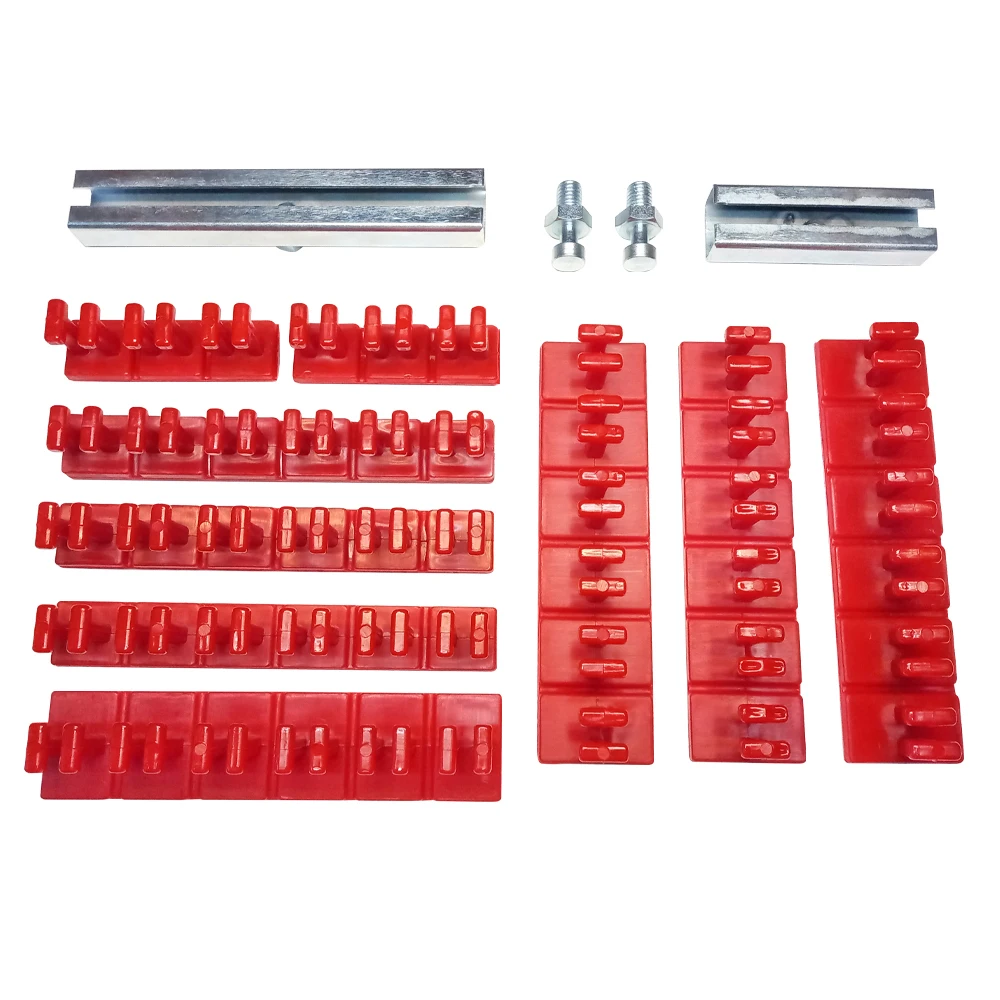 Pdr Tools Glue Tabs Kit Paintlesss Dent Repair Plastic Adhesive Puller With Different Sizes Car Body Damage Auto Dent Removal