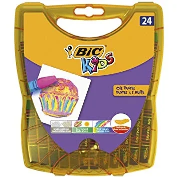 BIC OIL PASTEL PAINT 24'lü PLASTIC BOX 429973802