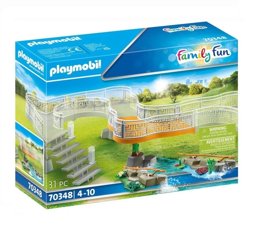 Playmobil extension observation deck Zoo, 70348, original, toys, boys, girls, gifts, collector, figures, dolls, shop, with box, new, man, woman, official license, clicks, famobil