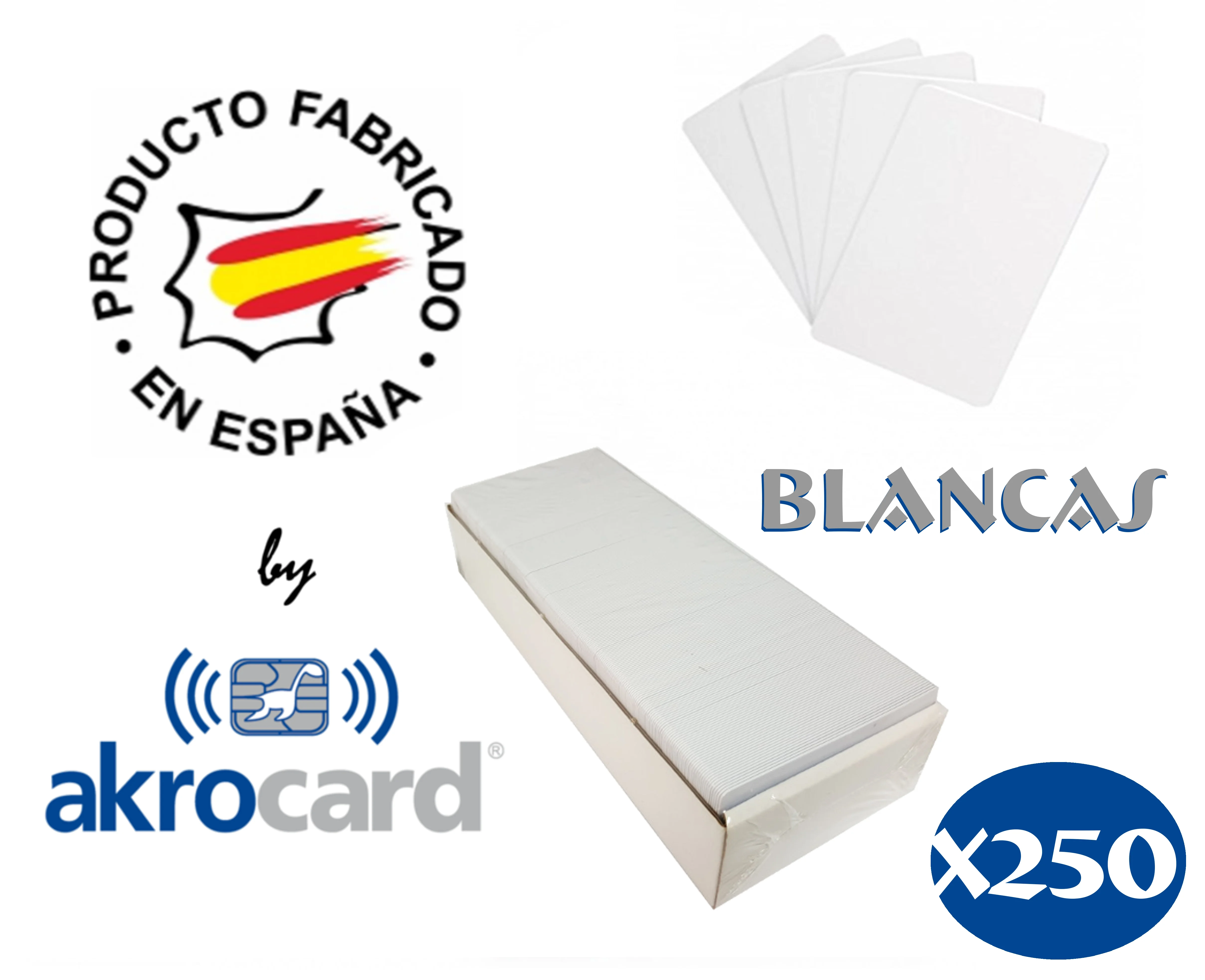 250 card Pack white pvc card ISO CR8 0,76mm thickness neutral pvc card printing pvc card