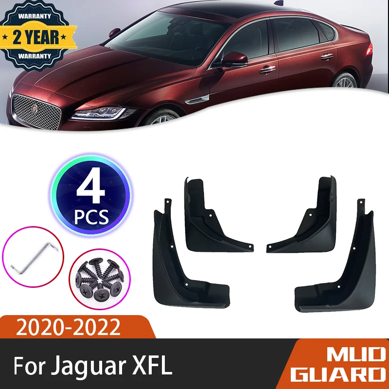 

For Jaguar XF XFL X260 2015 2016 2017 2018 2019 2020 Front Rear Wheels Splash Mud Mudflap Guards Mudguard Fender Car Accessories