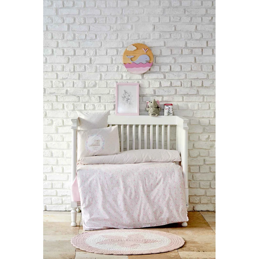 

Karaca Home Little Pudra Nevresim Yorgan Çantalı Set