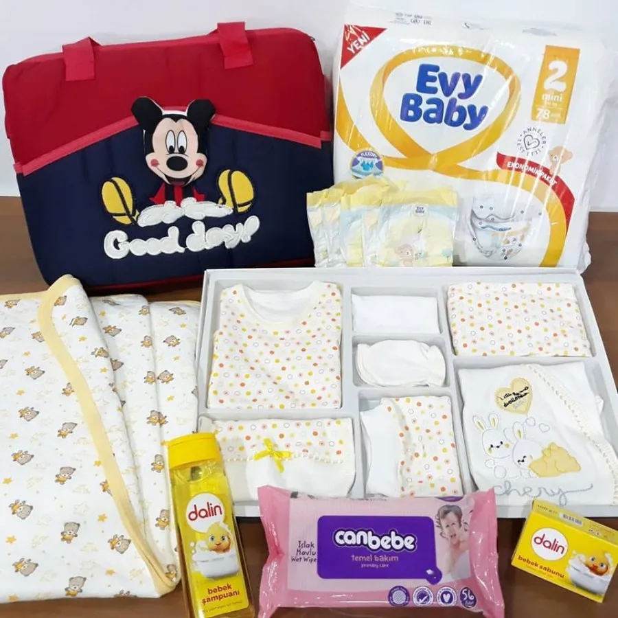 Male Baby Care Set Hospital Output Team Maternity Set Bag Wet Wipes Shampoo Blanket 2021 New Season Deal Product