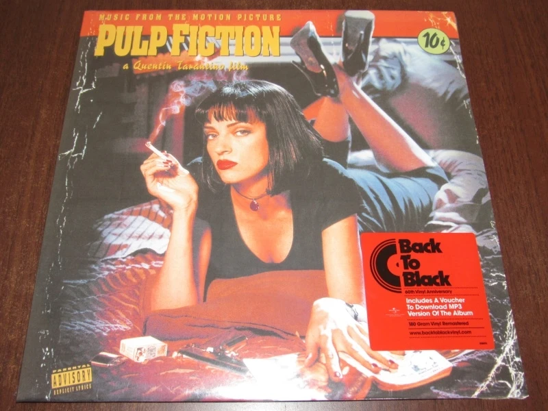 

New 33 RPM 12 inch 30cm 1 Vinyl Records LP Disc OST Flick Film Movie Original Soundtrack Music Songs Pulp Fiction