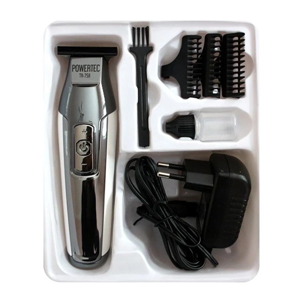 Máquina de barbear profissional bateria de lítio uso sem fio 3 estágios velocidade de trabalho rápido sistema de carregamento silencioso e poderoso clipper navalha