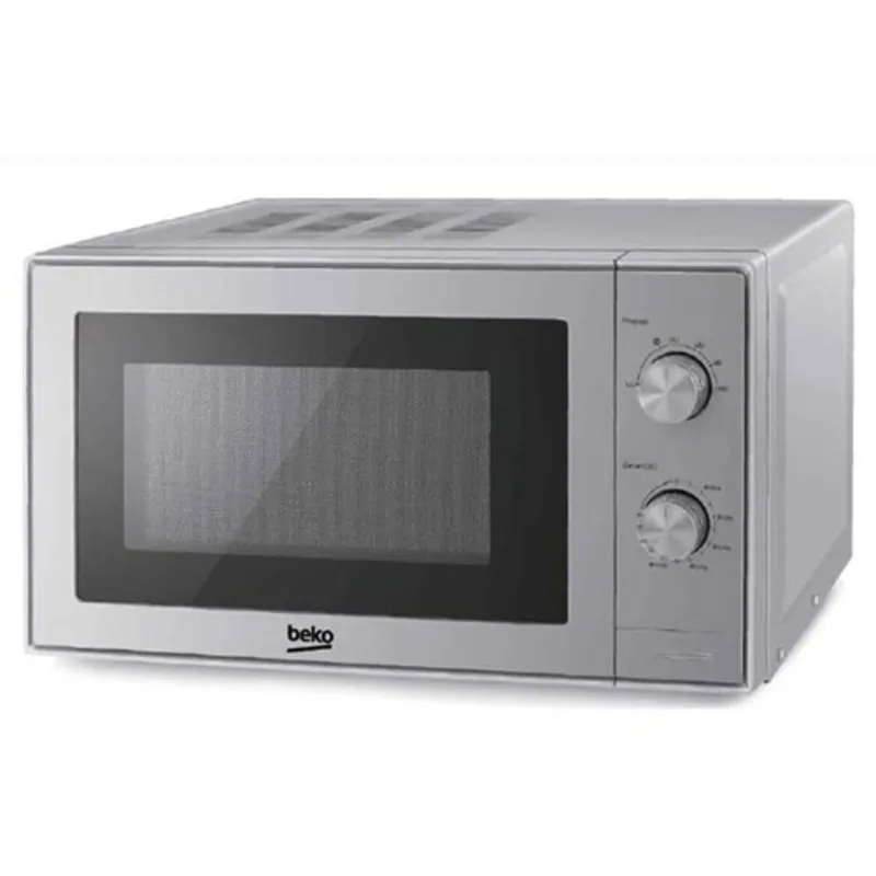 Beko MD 2610 S 20 L Microwave Oven 700 Watt Gray Panel Mechanical Control Panel Izgarasız Inox New Fast Shipping