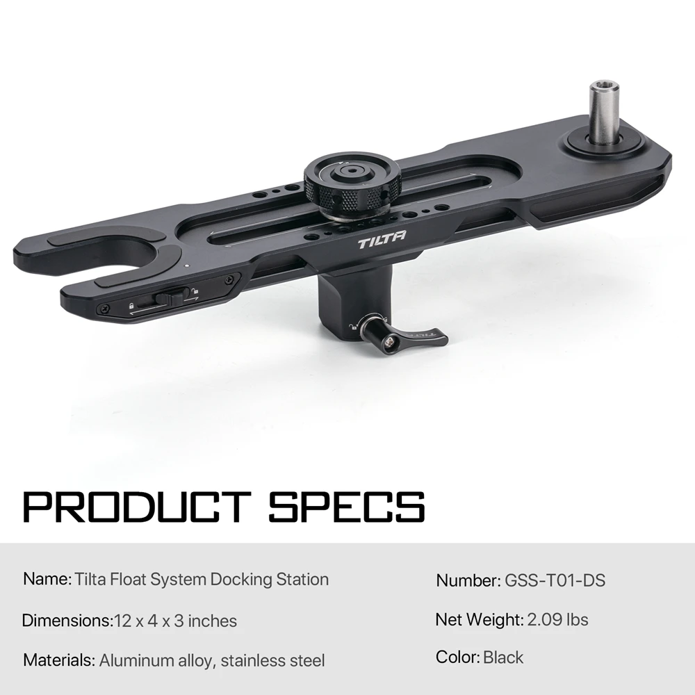 محطة إرساء Tilta لسترة DJI RS2 RS3 PRO ، ذراع تثبيت ،