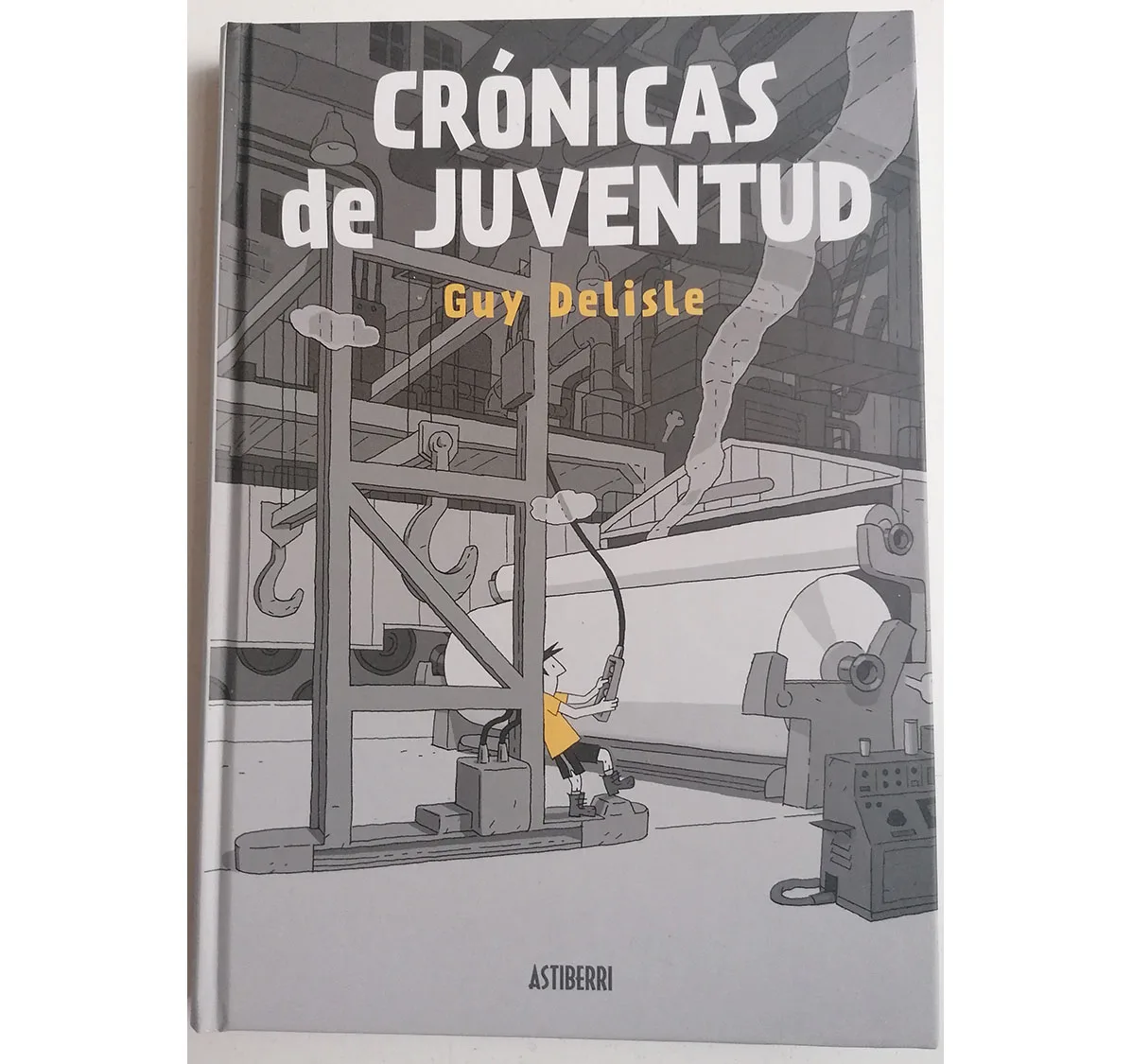 European, youth Chronics, ED. ASTIBERRI, year 2021, author GUY DELISLE, COMIC BOOK in Spanish, TEBEO