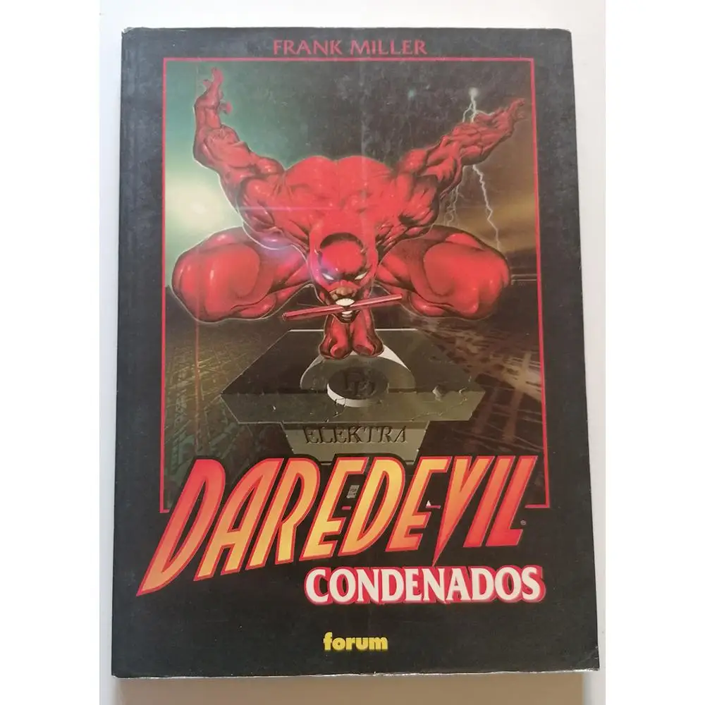 DAREDEVIL-condemned, COMIC MARVEL, novel GRAFICA - EDITORIAL FORUM - 1989, author FRANK MILLER 1ª Spanish edition