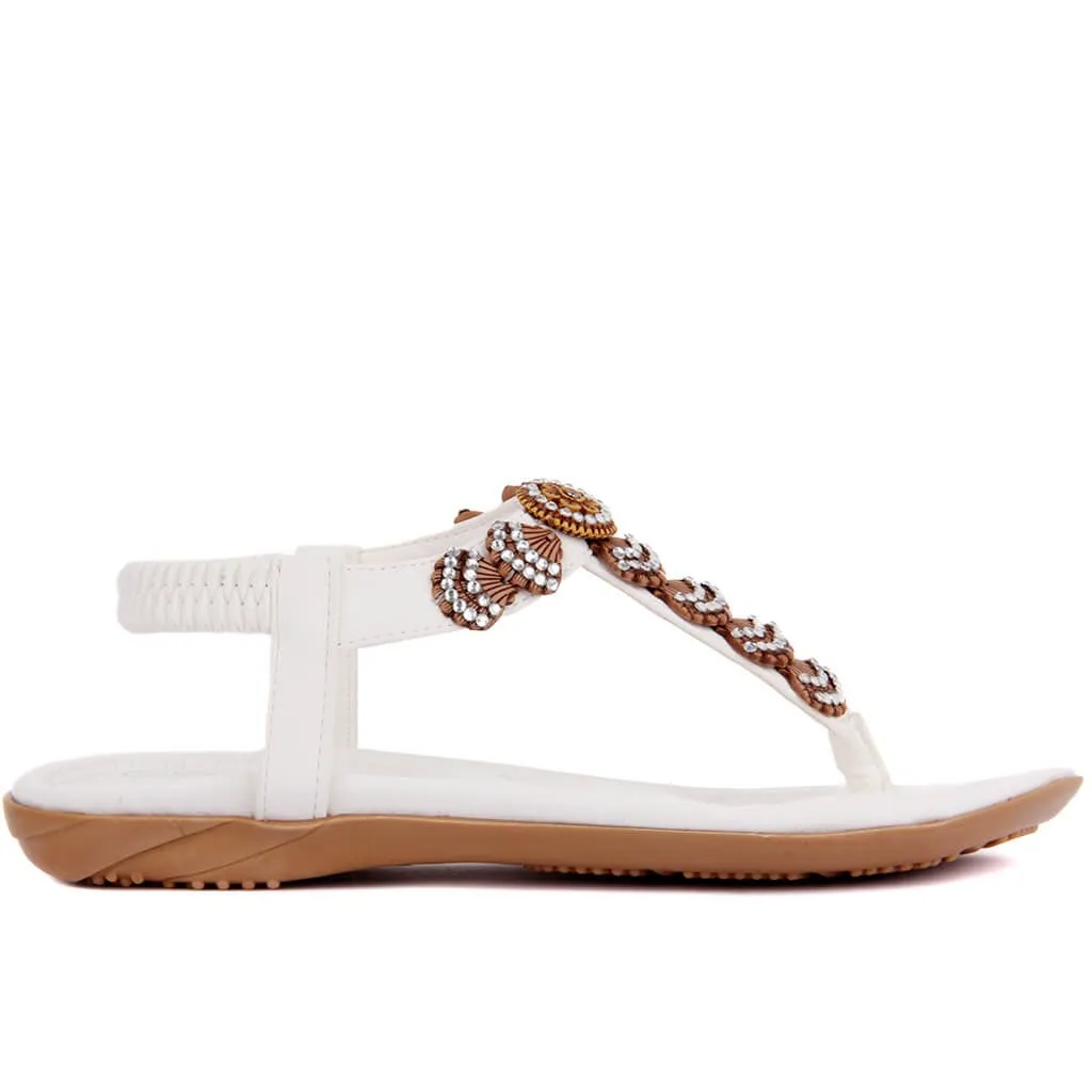 Guja-sandali donna bianchi