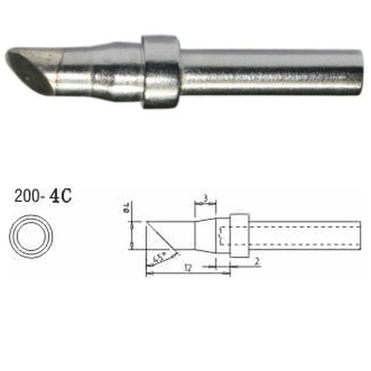 Mlink S4 MOD 200-4C soldering iron tip replacement